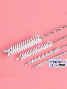 Cup Straw Cleaning Brush, Reusable Straw Cleaner,Sippy Cup, Bottle And Tube, For Kitchen & Dining Room, Outdoor, Camping Cup Accessories - Multicolor - View 1