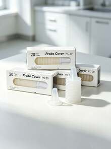 5 Boxes (100 Pcs) / 15 Boxes (300 Pcs) Universal Ear Thermometer - White - View 6