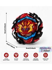 SHEIN Bey Burst DB B-188 Astral Spriggan Mainan Gasing Kiri/Kanan - MultiWarna - View 2