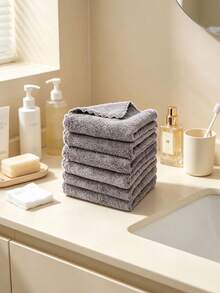 Face Towels Suitable For Daily Family Use - Dark Grey - View 6