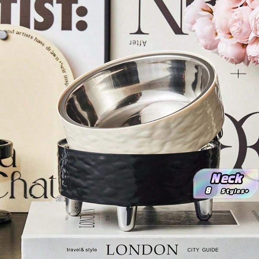 1pc Premium Creative Pattern Pet Food Bowl - multi-capacity - View 1