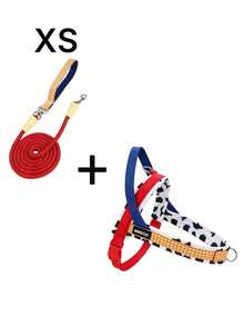 Dog Leash Saddle Vest Style Small And Medium-Sized Dog Corgi Bichon Chest Harness Dog Walking Leash - Multicolor - View 11