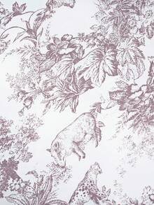 Yasveil 女士春夏提花数码印花长袖不对称领A字优雅浪漫土耳其长裙及阿拉伯传统罩袍 - 彩色 - 查看 12