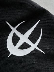 PAVTROS 男士美式街頭風熱銷新款直筒運動長褲，Ins風高街嘻哈風，度假季適用，戶外/旅行/通勤/休閒居家穿搭，適合四季日常搭配，送給男友/丈夫的必備禮物 - 黑色 - 查看 5