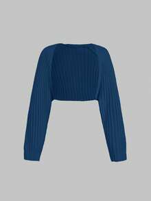 Sweetra Casual Versatile Sleeveless Cardigan - Multicolor - View 3
