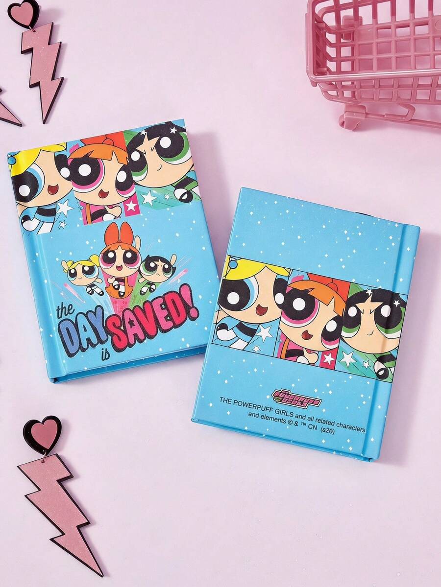 THE POWERPUFF GIRLS X Joivida 1 Buku Memo Berwarna-warni yang Cocok untuk Pelajar dan Pekerja Kantoran - Satu-Ukuran - View 1