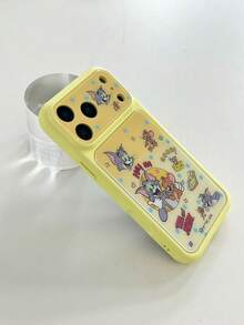 TOM & JERRY X SHEIN A Stylish, High-End Printed Pattern Protective Phone Case Design, Perfect For IPhone – A Cute, Fashionable, And Sophisticated Phone Case. - Multicolor - View 7