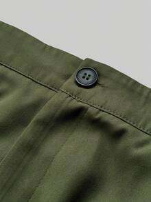 Maweii Plus Size Sexy Cowl Neck Sleeveless Top & High Waist Wide Leg Straight Green Pants 2 Pieces Set - Green - View 7