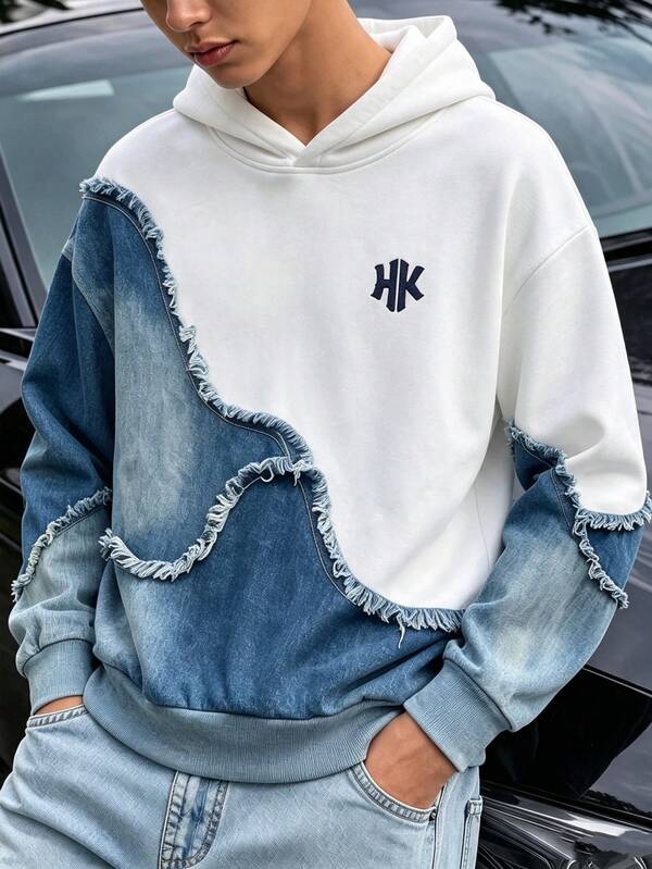 Tween Boy Fashionable Minimalist Comfortable Sweatshirt, Cool Pattern Print Design, Suitable For Holiday Party Gathering Casual Comfort, Boys' First Choice For Spring Autumn Winter, Streetwear, Casual Outfits , Back To School Party