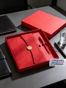 Notebook A5 Business Office Meeting Notebook For Recording And Note-Taking (Single Notebook And Set Available In 2 Styles) - multicolor - View 1