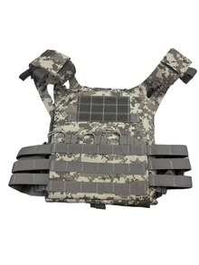 Small Size Multipurpose JPC Hunting Vest, Lightweight Training Vest With US Flag Patch, Expandable Gear Carrier Vest - Multicolor - View 19