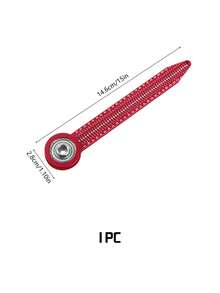 Woodworking Scribing Gauge, Woodworking Drawing Compasses Round Drawing Tool Hole Ruler, High Precision Woodworking Scribing Gauge, Scribing Measuring Tool - Red - View 10