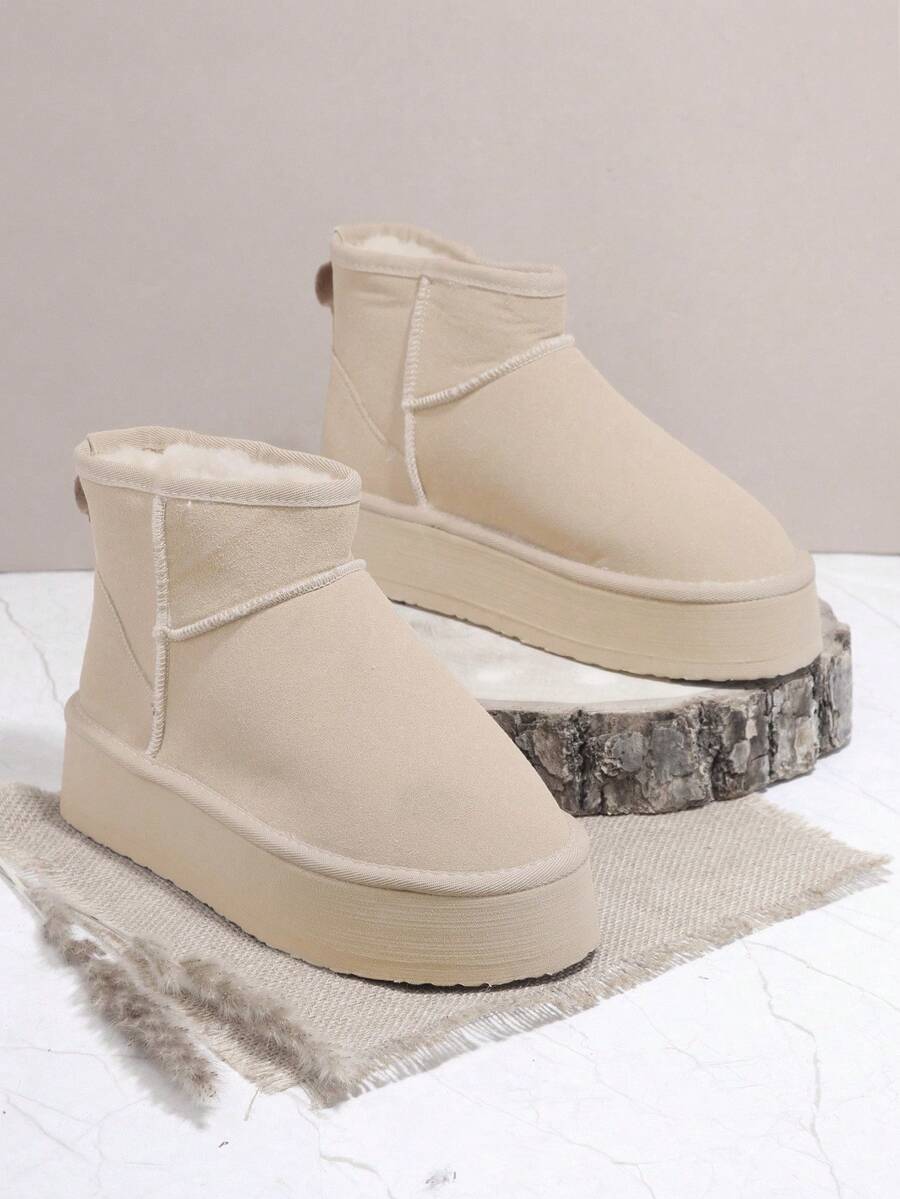 SHUZIA Botines de tobillo con cierre de faux piel, nuevos regalos de Año Nuevo, Día de San Valentín, zapatos de verano de San Valentín - Caqui - Ver 1