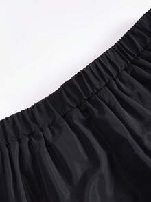 SHEIN 2件套儿童/青少年男童休闲舒适立领半拉链长袖运动衫和运动裤针织运动套装 - 藍色 - 查看 6