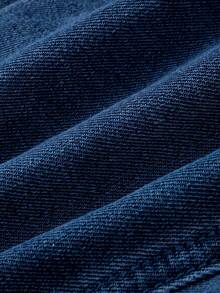 GlowEve Women's Bow Decor Camisole Denim Top - Blue - View 6