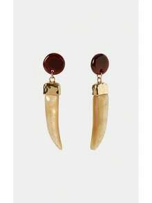 Noxbound 1 Pc Acrylic Earrings[Accessories Color Random] - Multicolor - View 10