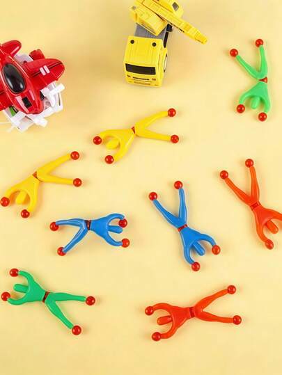 MINKOJA 5/10/20/30PCS Sticky Men, Stretchy Wall Climbers Sticky Toy Party Favor Set Fun Fidget Toys Goodie Bag Stuffers Color Random
