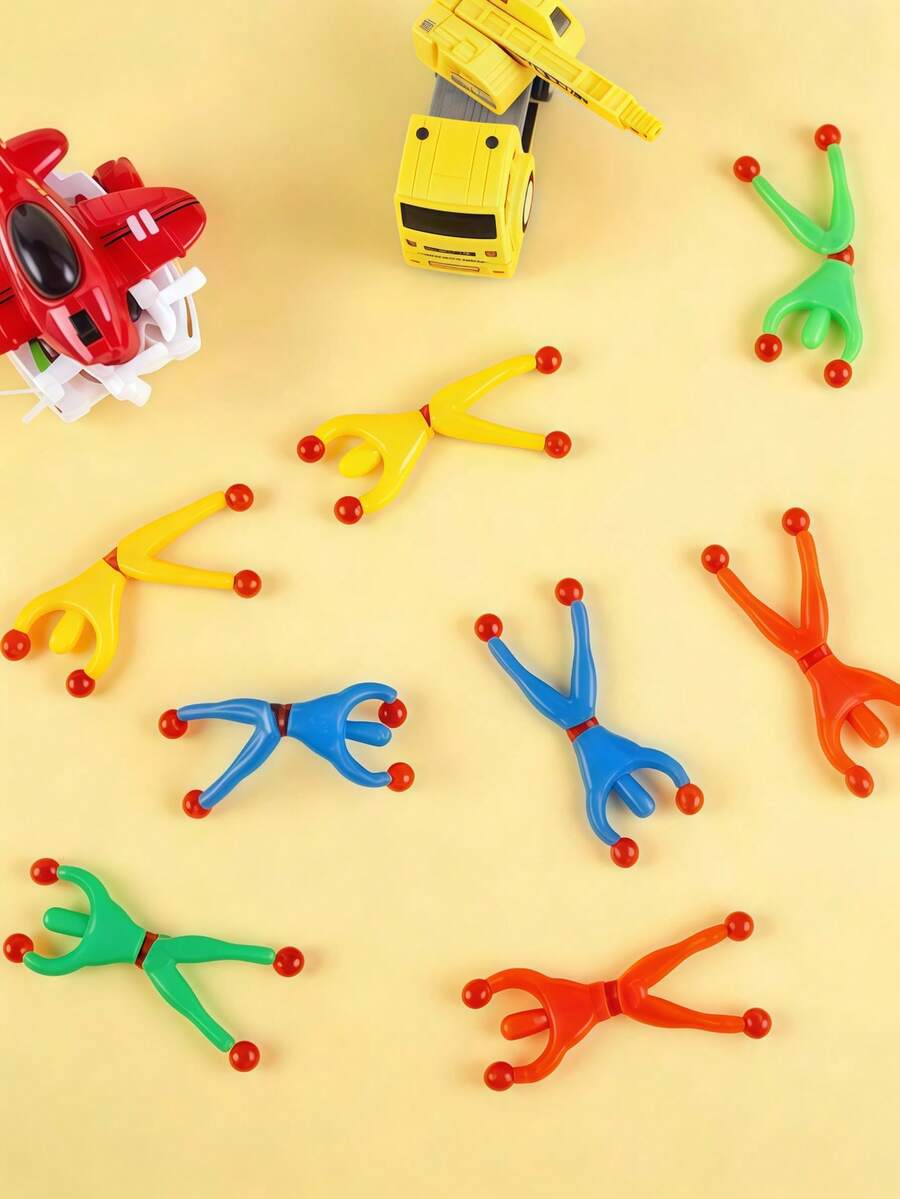 MINKOJA 5/10/20/30PCS Sticky Men, Stretchy Wall Climbers Sticky Toy ...