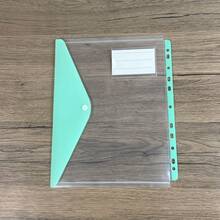 5/10 buah Binder Kertas Lepas Ukuran A4 Kapasitas Tinggi, Dengan 11 Lubang Ring, Terbuat Dari Bahan PP Modern, Kancing dan Kantong Label yang Dapat Diperluas, Cocok Untuk Sekolah, Rumah, Kantor, Absensi, Perjalanan - Desain Portabel, Perlengkapan Sekolah, Perlengkapan Belajar - Set - View 12