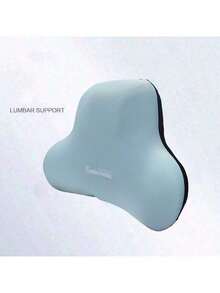 1pc Lumbar Support Cushion Set, Suitable For Office Chairs, Memory Foam Backrest, Soft Polyester Fabric, Comfortable Pressure Relief Design, Suitable For Home And Office Use, Hand Washable, Great Gift For Birthday And Graduation - Multicolor - View 7
