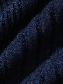 DAZY 女款休閒百搭純色露肩細肩帶T恤可愛上衣 - 藏蓝色 - 查看 8