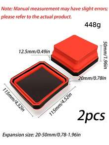 1PC Magnetic Bowl With Strong Magnets For Hardware Tools, Convenient Storage, Quick Organizing And Easy Carrying - multicolor - View 14
