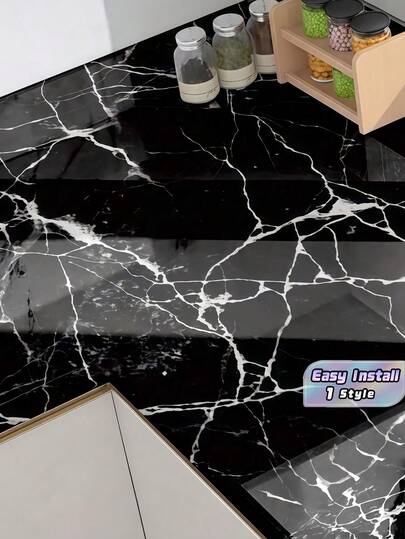 Rollo de papel tapiz autoadhesivo de mármol 15.74x393.7 pulgadas, papel de contacto impermeable autoadhesivo para cocina, encimera, estantería, cubierta removible para tocador y mesa