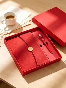 Notebook A5 Business Office Meeting Notebook For Recording And Note-Taking (Single Notebook And Set Available In 2 Styles) - multicolor - View 14