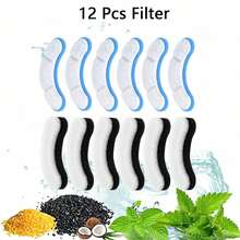 6-Piece/12-Piece/24-Piece Cat Water Gate Filters, Water Gate Filters For WF060 WF050 Automatic Pet Water Bowl Core For Cat Water Filters - multicolor - View 14