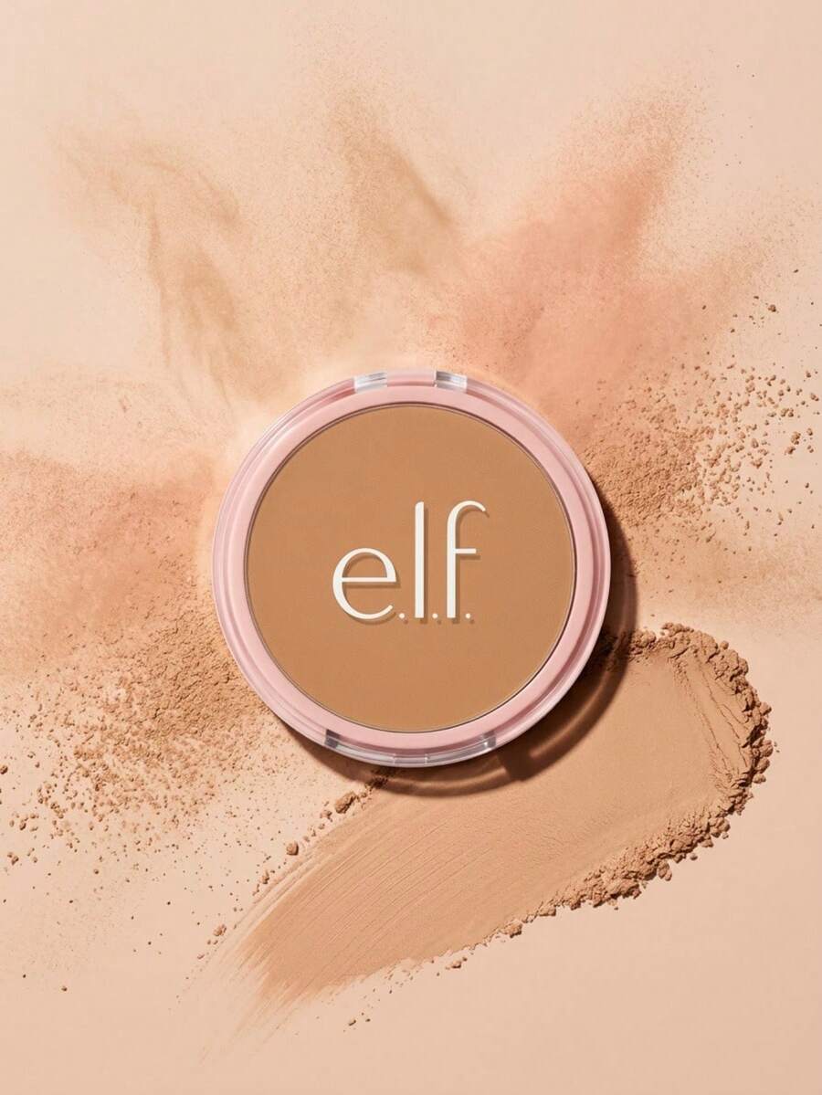 e.l.f. Halo Glow Powder Filter Medium Warm 10 G – Setting Powder, Blurring, For Women, Medium Warm, Finely Milled Particles, Suitable For Daily Makeup Routine - Medium Warm - View 1
