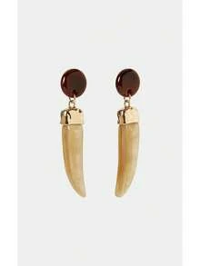 Noxbound 1 Pc Acrylic Earrings[Accessories Color Random] - Multicolor - View 2