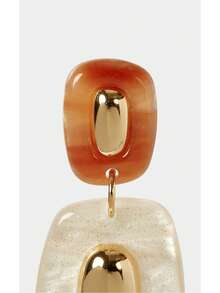 Noxbound 1 Pc Acrylic Earrings[Accessories Color Random] - Multicolor - View 7