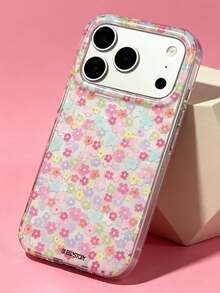 ShellaStory Y2K Summer Style Fashion Full Screen Small Floral Phone Case Compatible With IPhone 18 17 Pro Max 17 Pro 17 Pro 16 14 13 15 Pro Max 14 15 13 16 17 18 Romantic Colorful Flower Protective Cover - Small floral - View 1