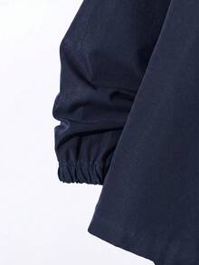 Tween Boy Half-Zip Hooded Jacket And Jogger Pants 2 Pieces Set Casual Sports Style For Autumn/Winter Street Fitness School Comfortable Matching Set - Multicolor - View 4
