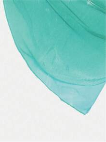 Swim Mod Summer Beach Solid Knot Side Cover Up Skirt - Baby Blue - View 5