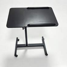 床邊桌 可移動升降桌 旋轉翻轉桌 臥室家用簡約側邊小桌 電腦小桌 - 彩色 - 查看 7
