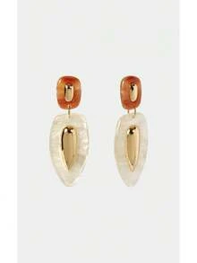 Noxbound 1 Pc Acrylic Earrings[Accessories Color Random] - Multicolor - View 11