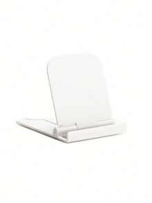 Zazumi 1pc Foldable Cell Phone Stand, Plastic Alloy‑Like Surface, Multi‑Angle Adjustable Bracket, Desktop Accessory For Device Support, Modern, Boho, Aesthetic, Bedroom, Perfect Gift, Living Room, Housewarming Gift, Apartment Friendly, Minimalist, Shelf Decor - Multicolor - View 8