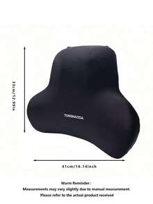 1pc Lumbar Support Cushion Set, Suitable For Office Chairs, Memory Foam Backrest, Soft Polyester Fabric, Comfortable Pressure Relief Design, Suitable For Home And Office Use, Hand Washable, Great Gift For Birthday And Graduation - Multicolor - View 10