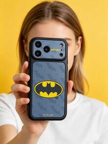 BATMAN X SHEIN 時尚高端印花圖案手機保護殼設計，完美適配 ，可愛時尚且精緻 - 彩色 - 查看 5