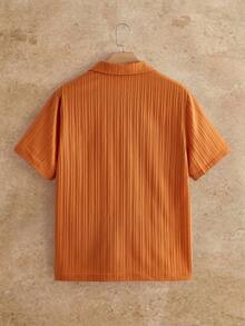 HIMLAND 男士休閒百搭純色短袖 Polo 衫 - 彩色 - 查看 11