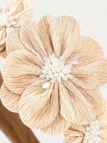 MOTF PREMIUM APRICOT FLOWER HEADBAND - Apricot - View 6