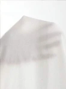 Franclia 女士纯白色连体裤，白色短裤配撞色滚边，撞色滚边露背连体裤 - 白色 - 查看 7