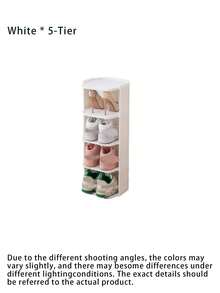 Foldable Integrated Shoe Rack Space Saving Shoe Storage Organizer For Dorm Household Shoe Arrangement Supplies - Multicolor - View 12