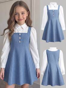 Blue and White