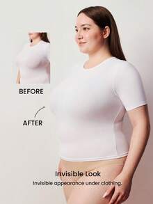LUVLETTE Plus Earth Tone 無線全罩式無痕側撐休閒內衣 Bralette 運動運動內衣 不顯內衣痕 基礎款 SizeFreedom Bra - 棕色 - 查看 10