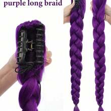 1PC Purple Woven Accessory, Suitable For Cosplay, Christmas Costumes, Role-Playing, Holiday Parties, New Year Celebrations, Anime, And Halloween Outfits. - multicolor - View 7