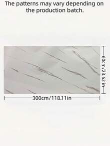 1PC Self Adhesive Marble Dust Proof Kitchen Countertop StoveCabinet Table Protective Film Stone Texture Home Interior Decor Sheet Kitchen Renovation Decor - Multicolor - View 3