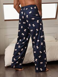 DAZY Pantalones de estar en casa para hombre a cuadros multicolor primavera/verano - Multicolor - Ver 2