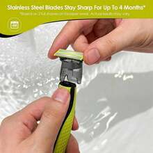 Alternative Blades Compatible With Electric Beard Trimmer Models Qp2520/Qp2530/Qp2620/Qp2630 - New Upgraded Blade Replacing - View 4